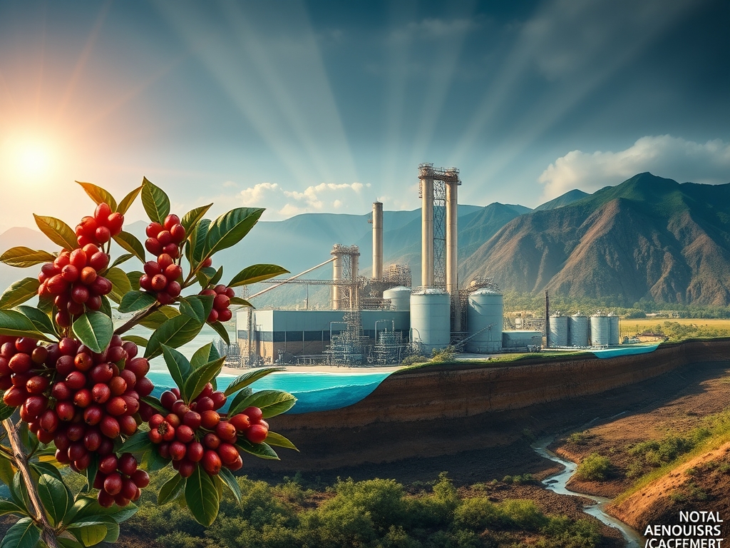 Life Cycle Assessment of Decaffeinated Coffee Beans Production