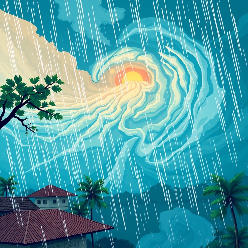 Analisis Dinamika Atmosfer Saat Hujan Lebat di Wilayah Pontianak Menggunakan Model WRF-ARW (Studi Kasus 22-23 Desember 2022)